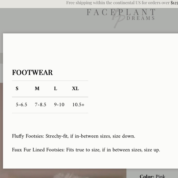 NWT FACEPLANT DREAMS CAT NAPS FOOTSIES SZ MEDIUM - Picture 7 of 7